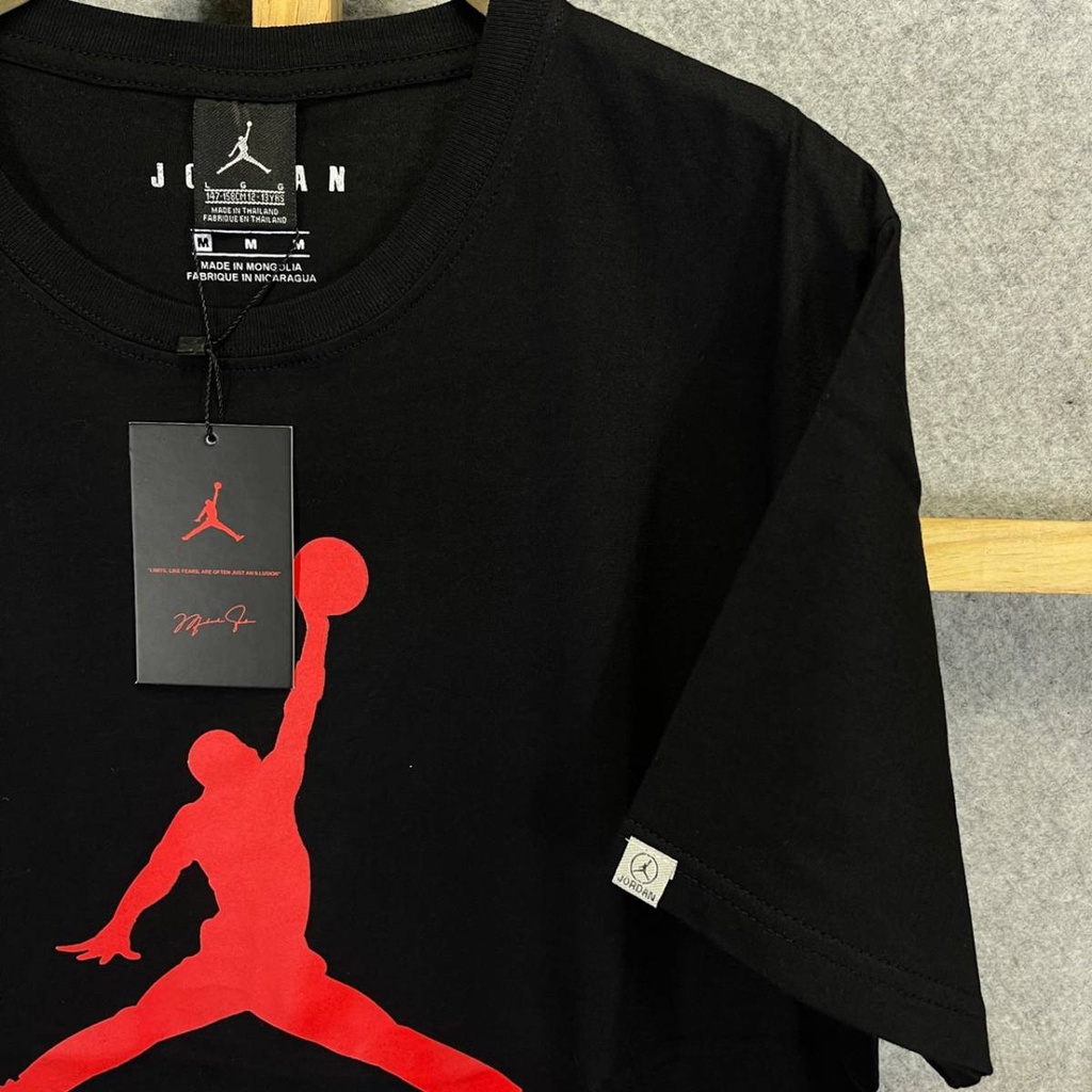 KAOS TSHIRT JORDAN FLIGHT LENGAN PENDEK MIRROR FULLTAG