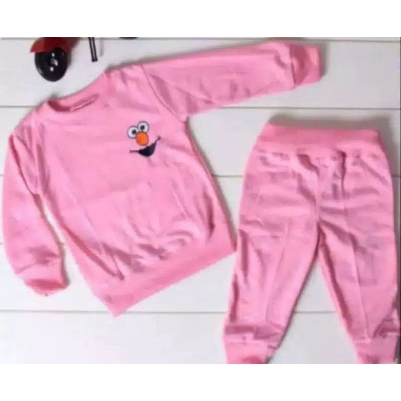 setelan joger anak elmo