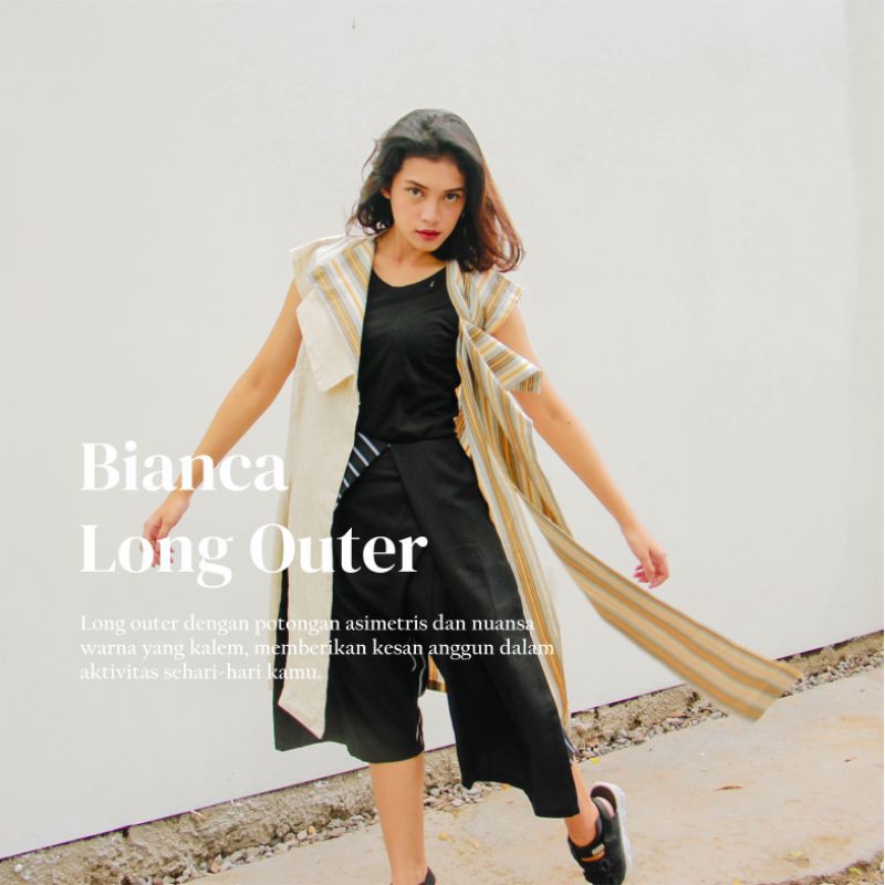 OUTER LURIK WANITA - BIANCA OUTER