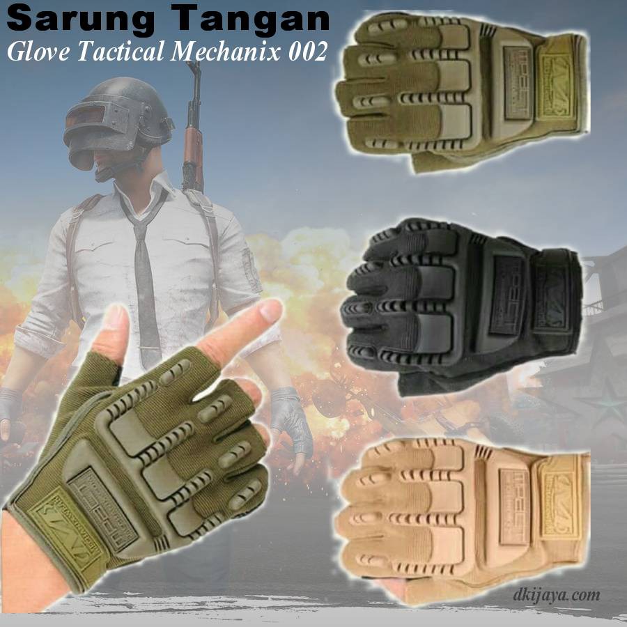 Sarung Tangan Motor Sepeda Airsoft Gloves Tactical Mechani Wear 002