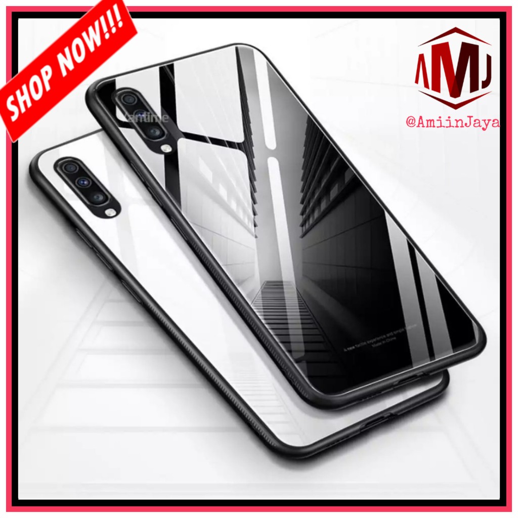 Case Vivo S1 Luxury Glass Case Premium Hard Case