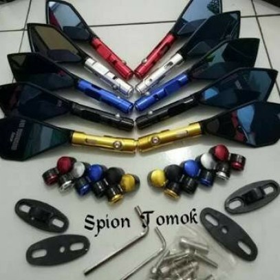 Spion tomok variasi full CNC sonic cb150r Verza Megapro Tiger CBR - HR Motoshop