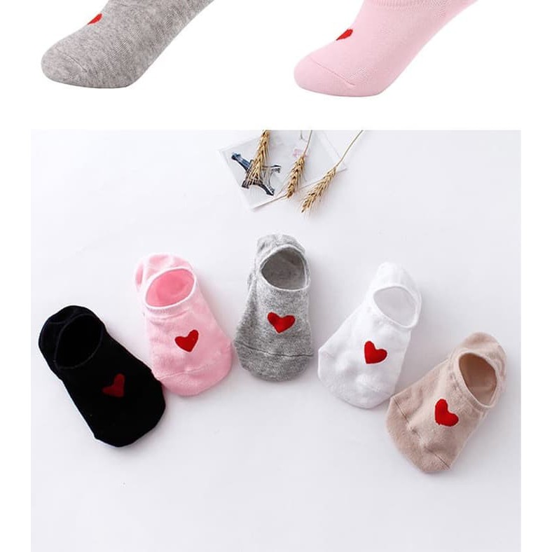 Kaos Kaki Wanita hidden socks Katun Lucu Kaos Kaki Olahraga D1231