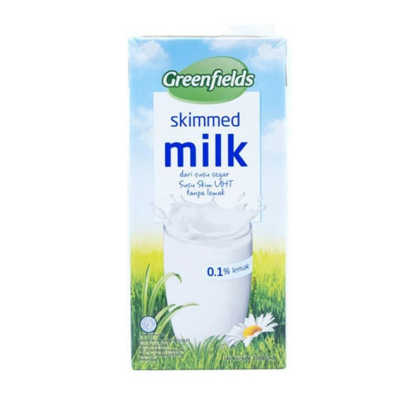 Jual Susu Greenfield skimmed milk 1000ml | Shopee Indonesia