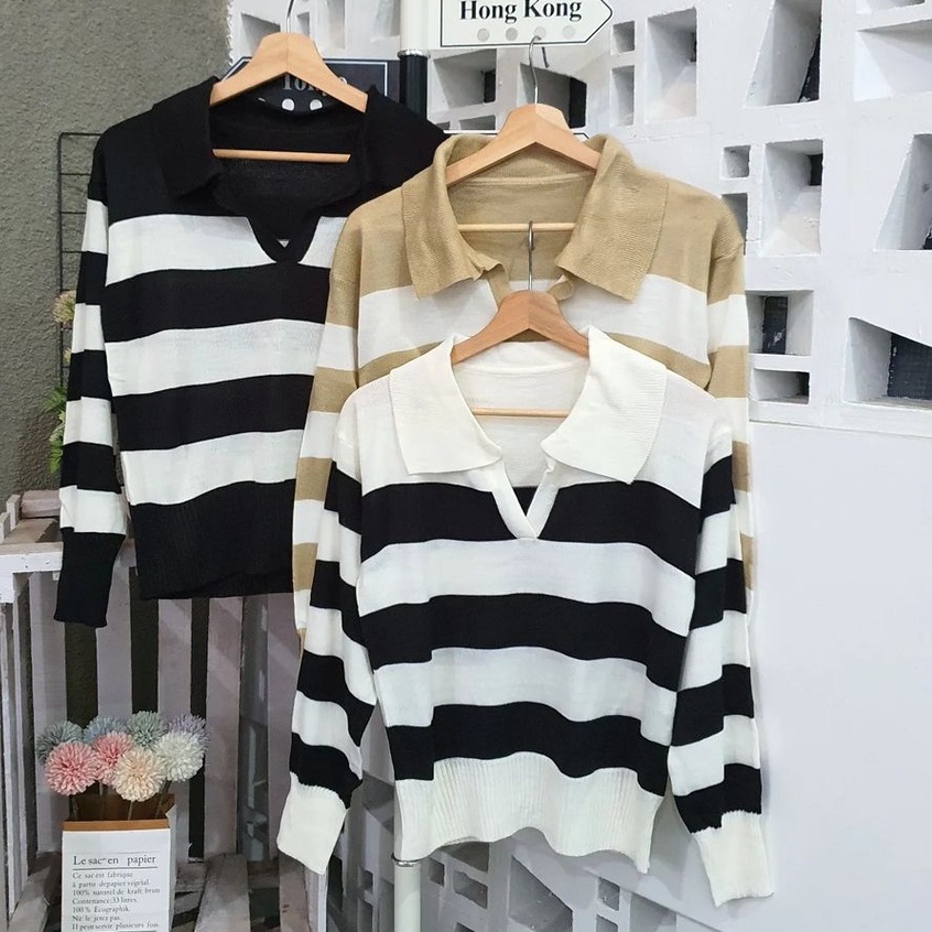 Sweater Rajut Valencia Blaster Wanita Terkini