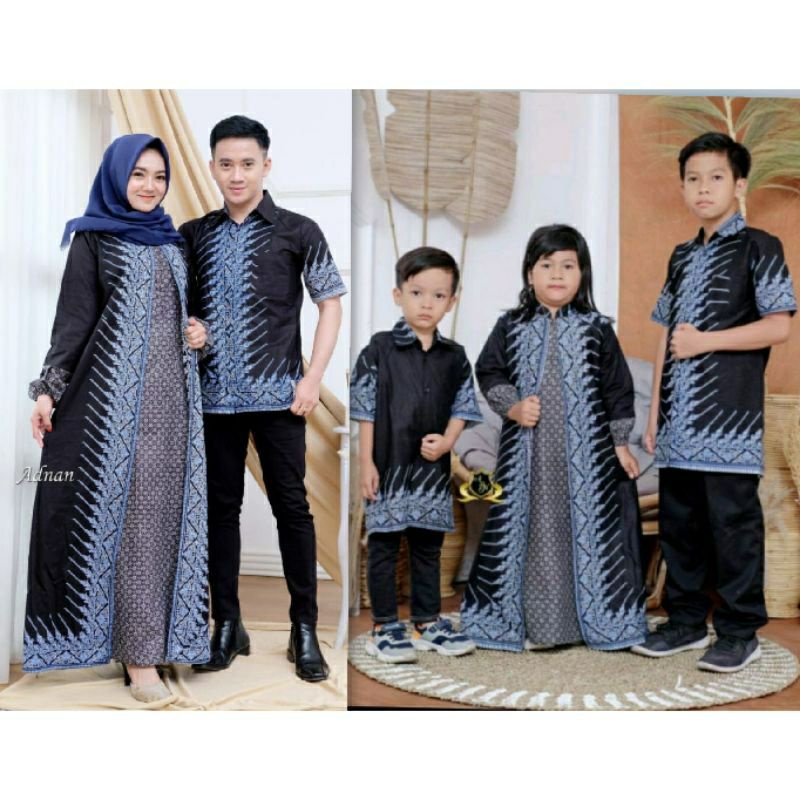 BATIK COUPLE KELUARGA TERBARU 2022 COUPLE BATIK MURAH GAMIS WANITA JUMBO KEKINIAN PRIA BAJU KONDANGA