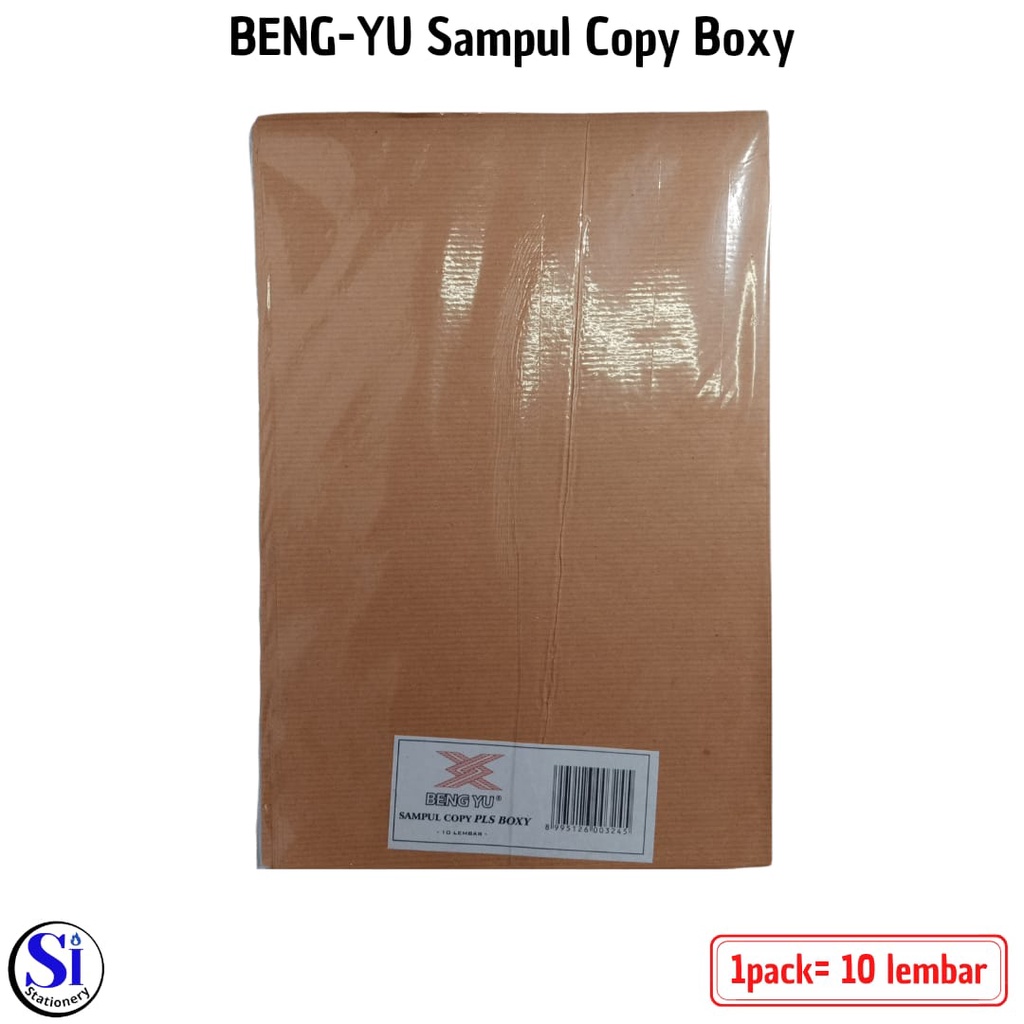 

Sampul Coklat Kertas Copy Polos BENGYU Boxy/B5