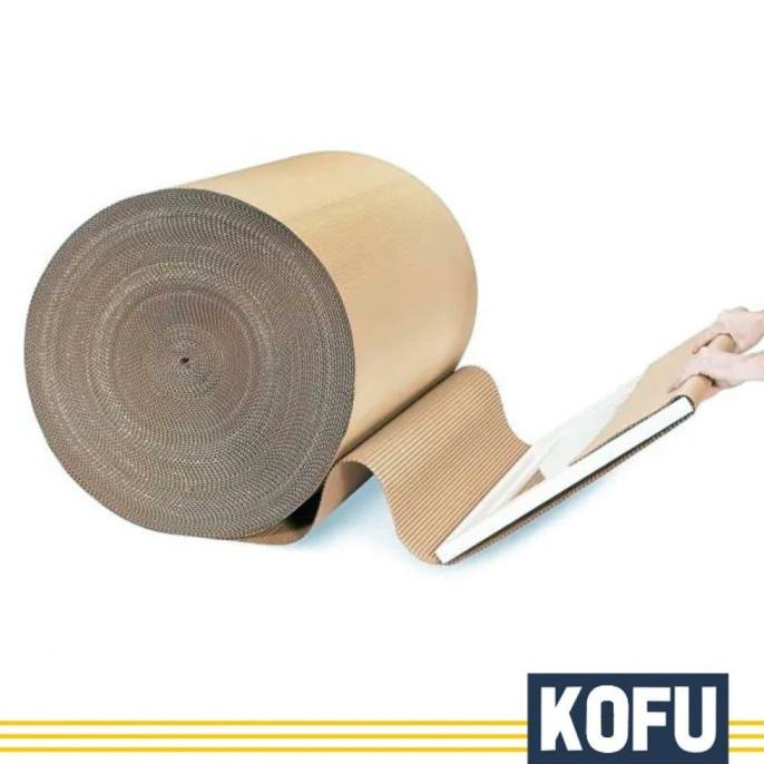 

Single Face / Kardus Gulunagan / Corrugated Wrap Roll - B Flute, 80 cm