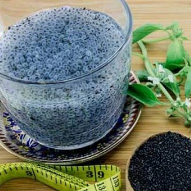 

Biji Selasih 50 Gram/ Basil Seeds Premium Nass Bumbu Rempah