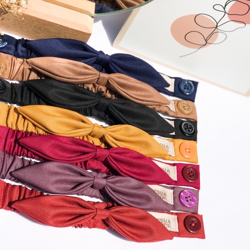 [ORI YOSY.A SIGNATURE] Konektor Masker Kain | Konektor Masker Hijab | Strap Masker | Konektor Masker