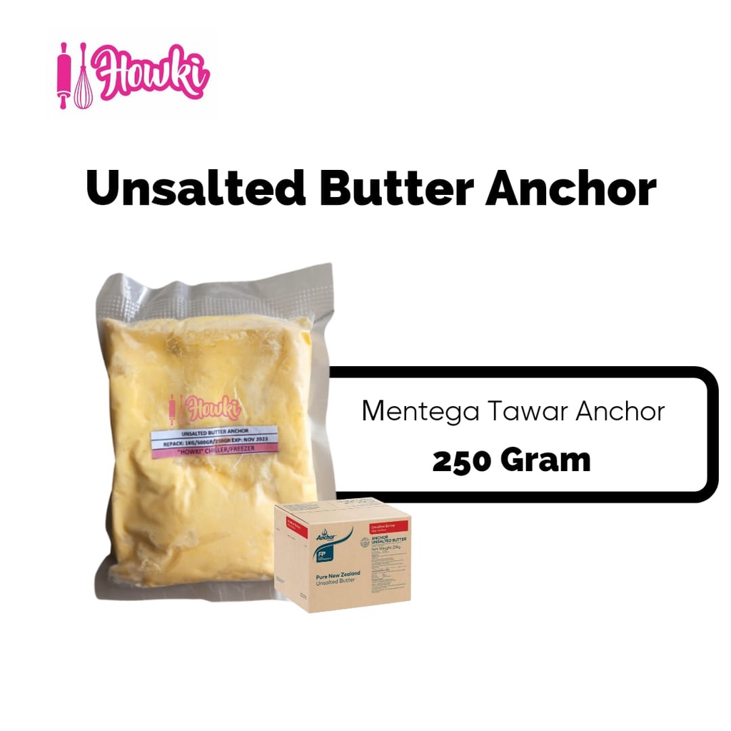 Unsalted Butter Anchor Repack 250gr