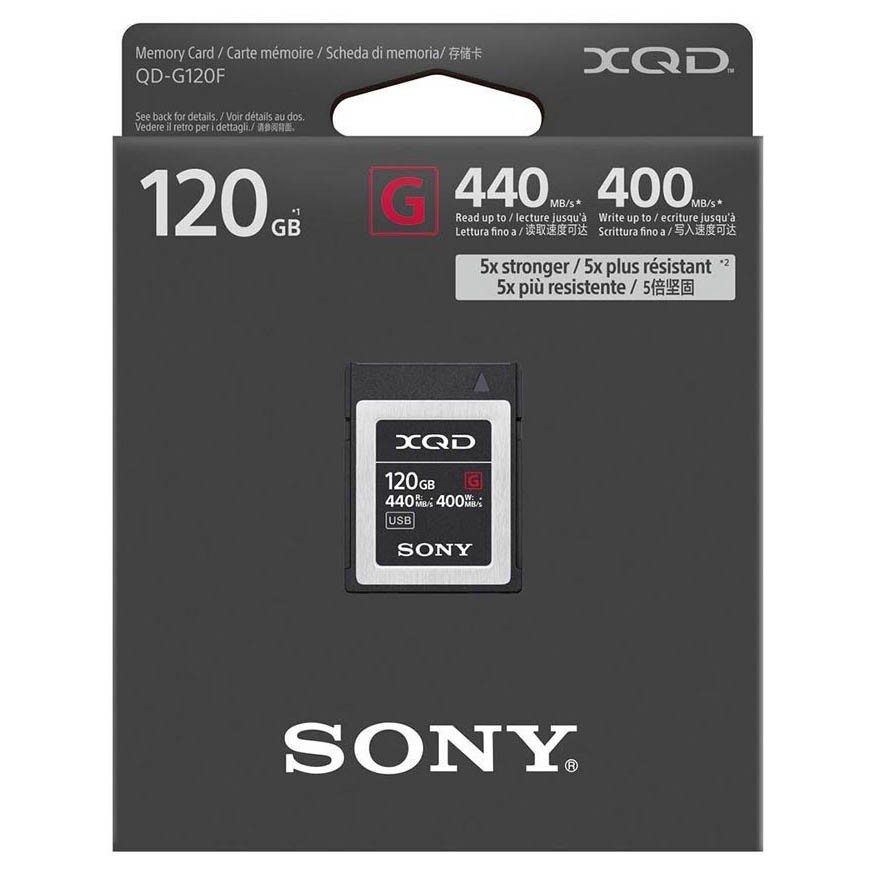 Memory Card Sony XQD 64GB 120GB G Series Speed 440MB/s Original