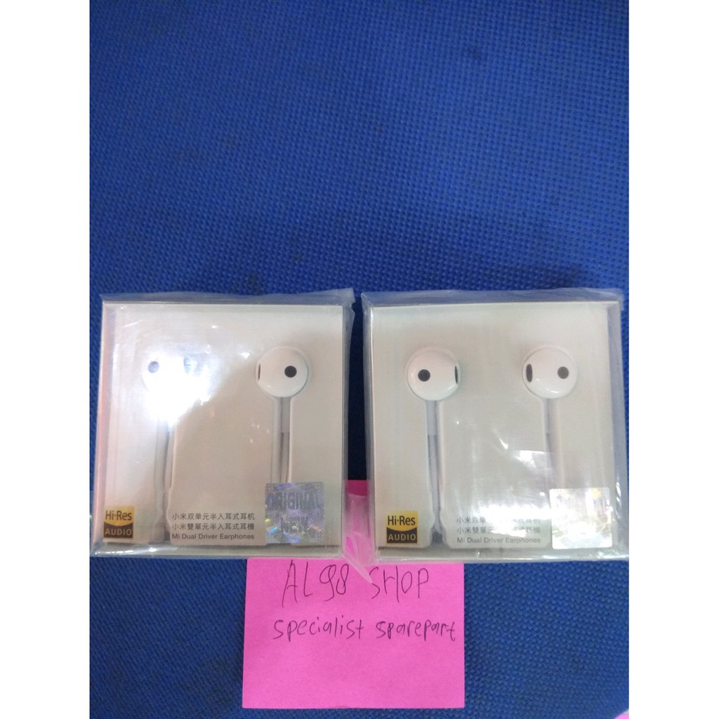 Murah Hi Res Audio Handfree Heandste Xiaomi Earphone Ori Terbatas