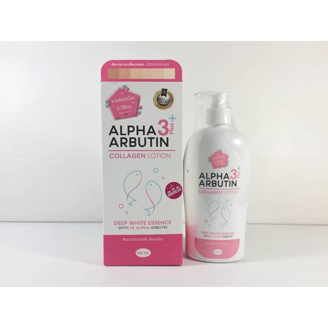 Body Lotion Alpha Arbutin Collagen (500ml)