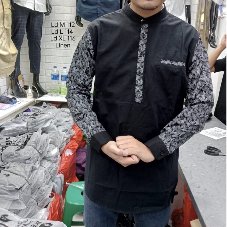 kemeja Koko lengan panjang dan pendek by JM