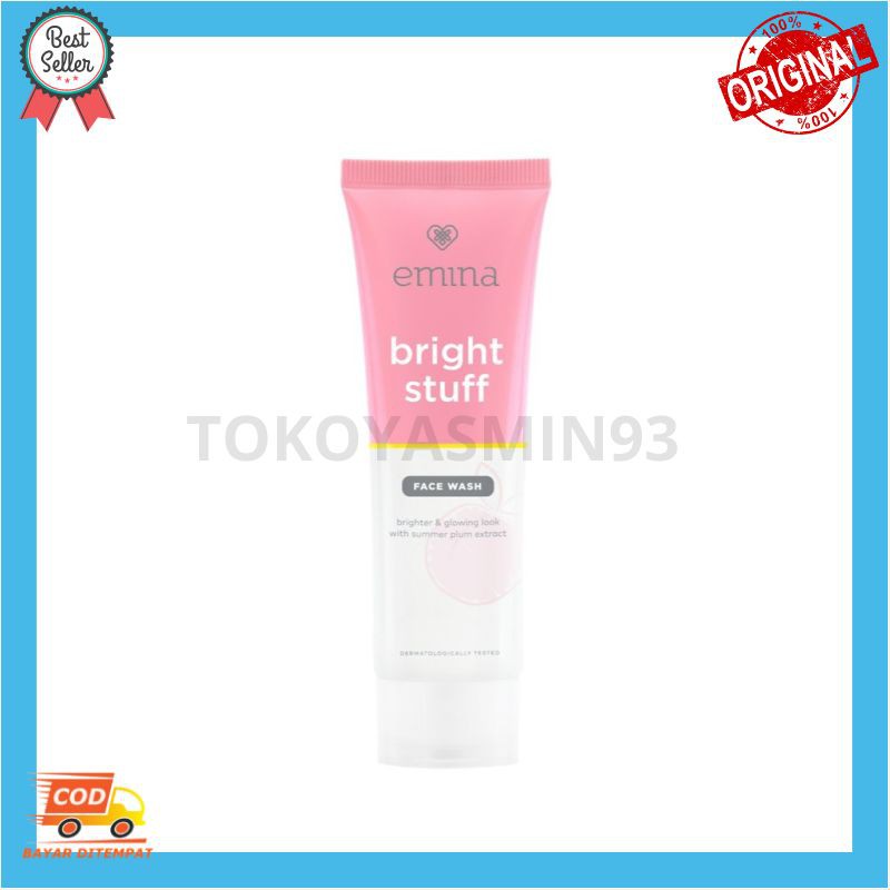 Emina Bright Stuff Face Wash 100 ml Murah