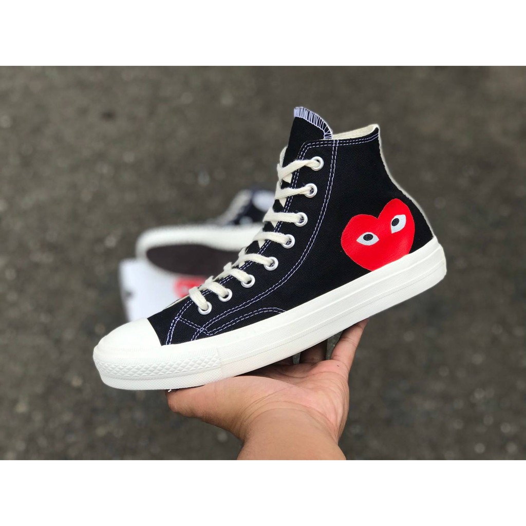 COD (bayar ditempat) SEPATU SEKOLAH ANAK REMAJA UNISEX CONVERSE PLAY CDG IMPORT