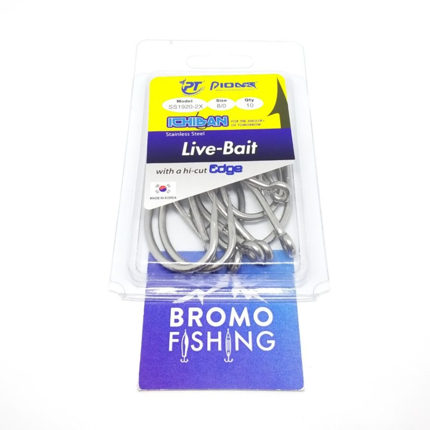 Kail ICHIBAN SS-1920 no. 8/0 PIONEER LIVE BAIT stainless steel