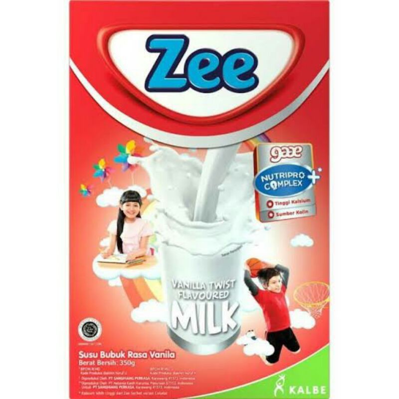 

Susu Zee Regurel Vanilla Twist Milk 350gr