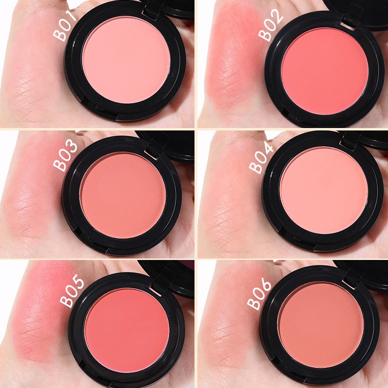 FOCALLURE Natural Pressed Blush on Sweet Face Cheek Make Up Powder-Blushed