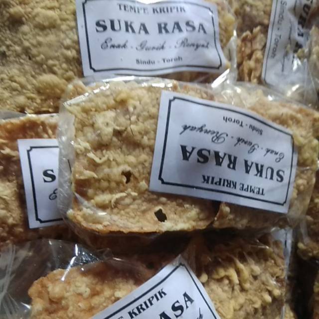 

Tempe kripik suka rasa