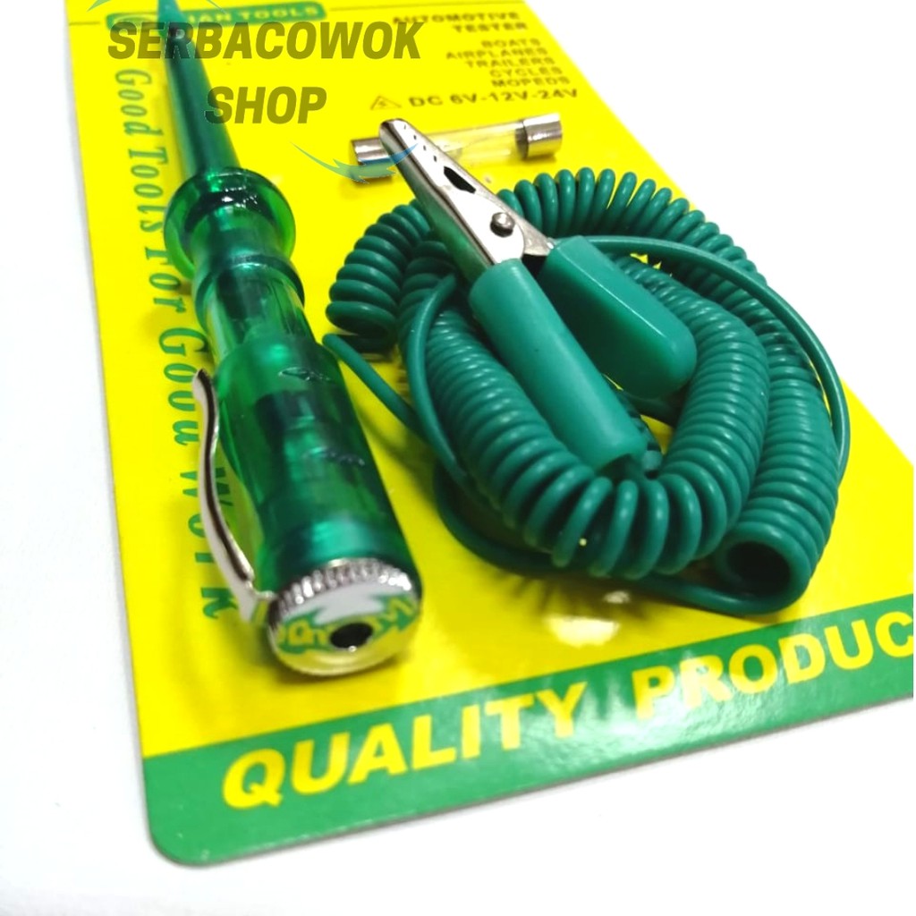 Tespen Aki DC 6 V-12 V-24 V Kabel Fleksibel max 150 cm plus sekring