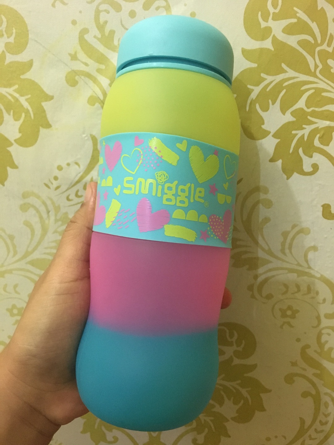 Botol Minum Silicon Silicone Smiggle / Botol Minum Anak / 100% Original