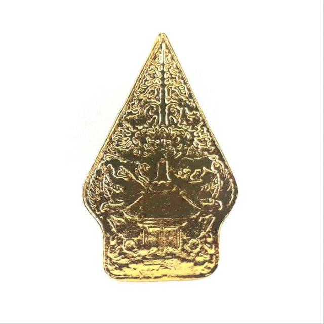 Pin Bros Bentuk Gunungan Wayang