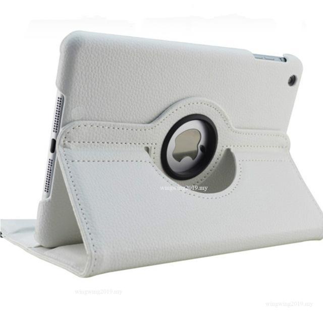 Case Pelindung Bahan Kulit PU Model Putar 360 Derajat Auto Wake Sleep Untuk IPad 9th Gen 10.2 8th 7th air 1 2 3 9.7 2018 2017