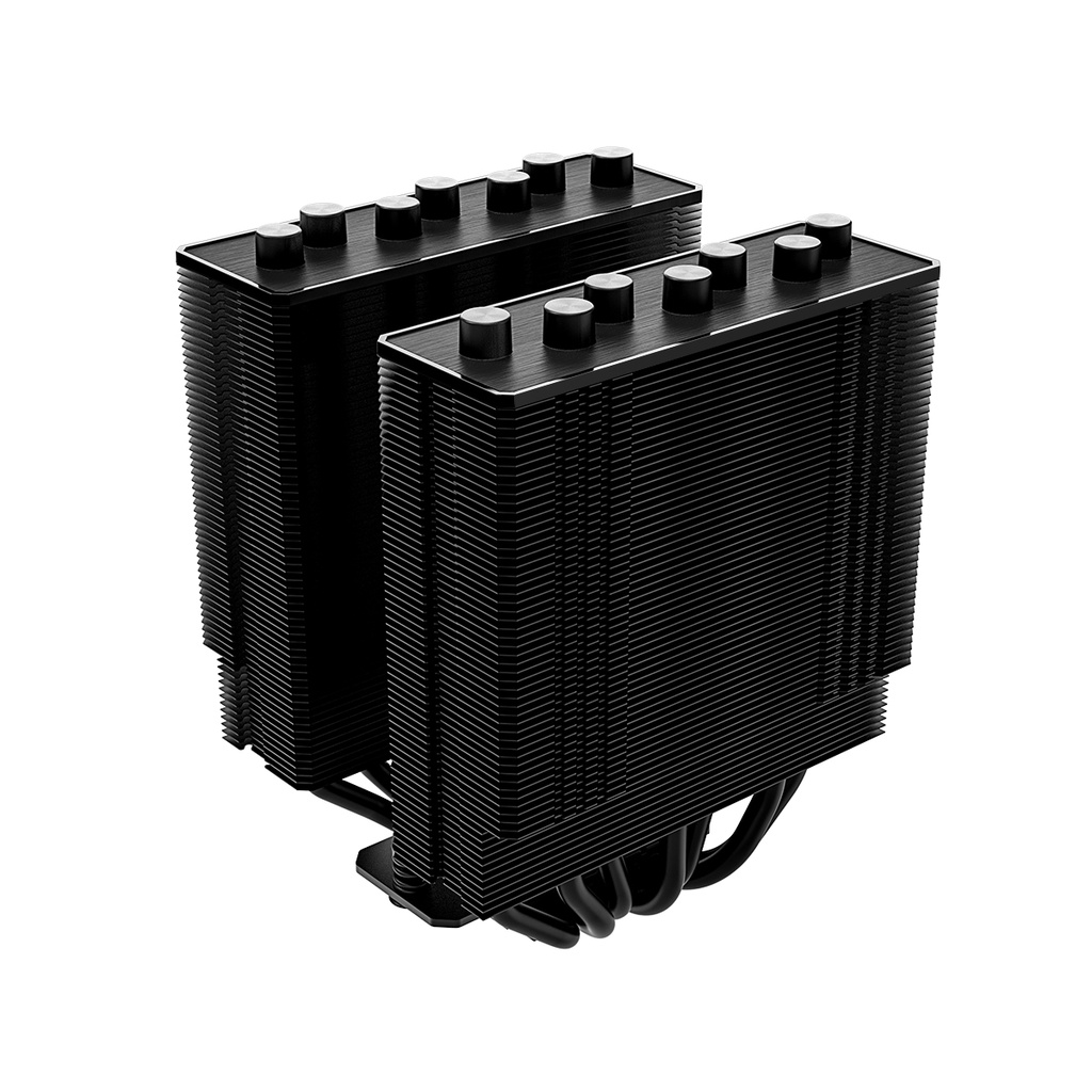 ID-COOLING SE-207-XT ADVANCED BLACK | Twin Tower 120mm CPU Cooler