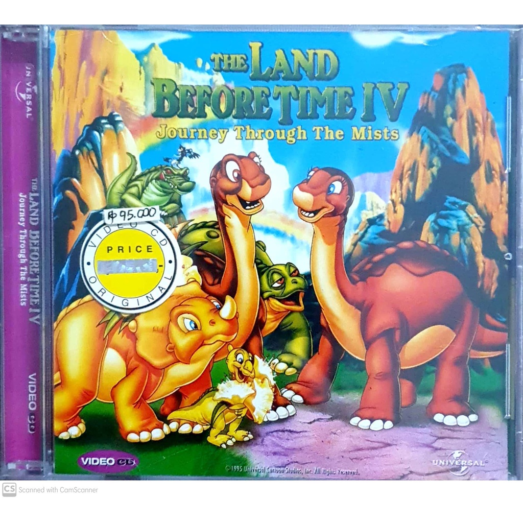 The Land Before Time IV: Journey Through The Mists | VCD Original