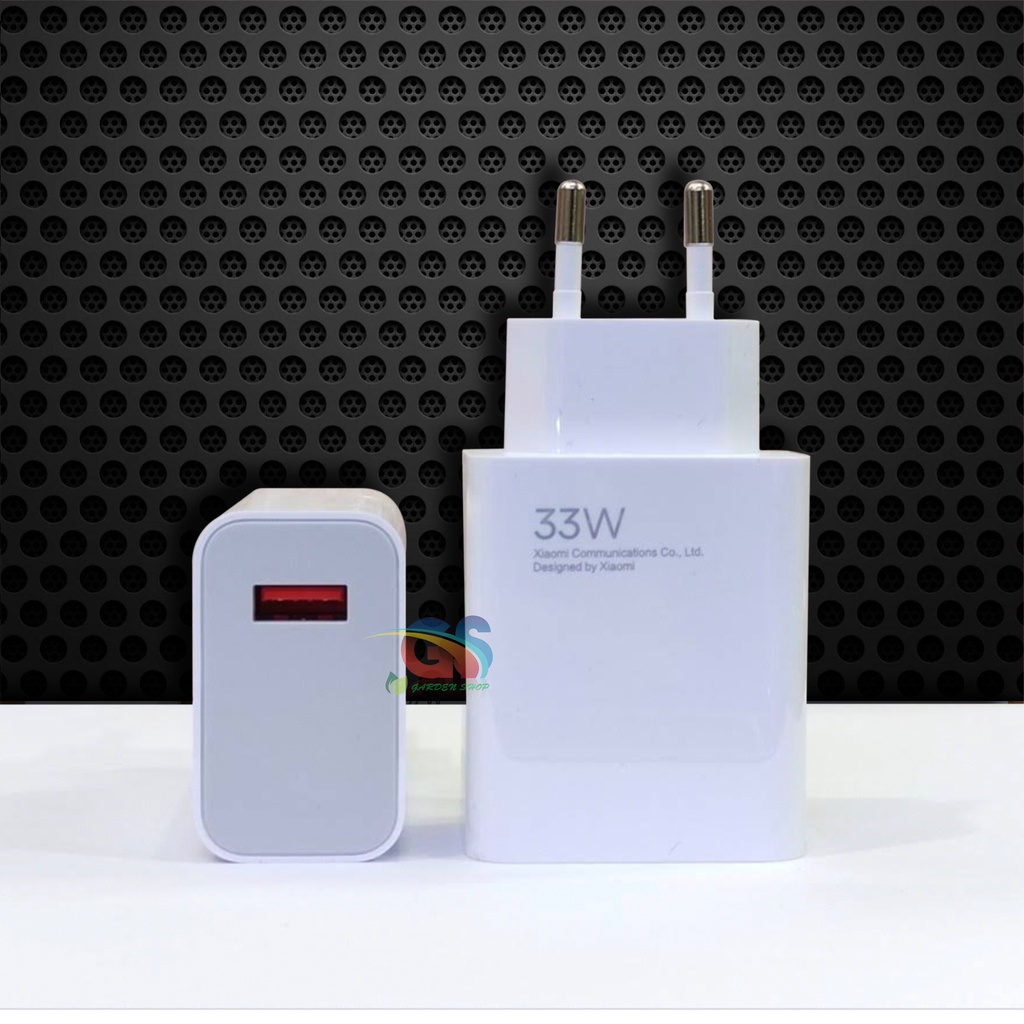 CHARGER XIAOMI TURBO Redmi Note 9 Pro / Note 10 Pro / Note 10S / Poco X3 NFC / Poco F3 33W ORI NEW Turbo