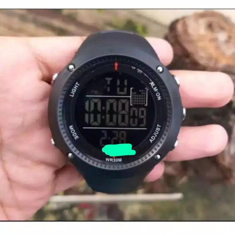 "PPS. 515929" Jam Tangan Pria Digital Outlander Full black