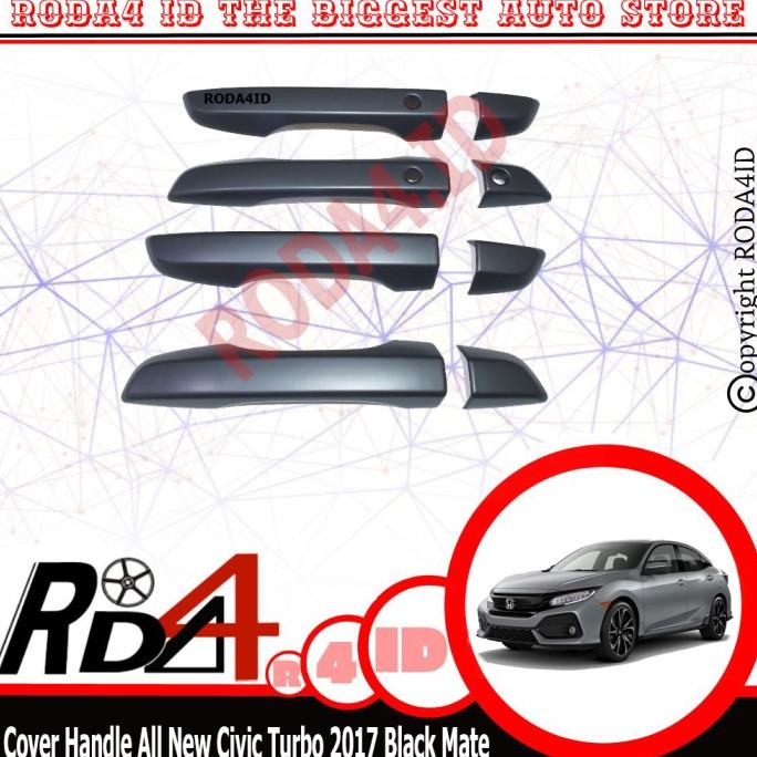 Cover Handle Pegangan Pintu Civic Turbo Full Carbon rod4