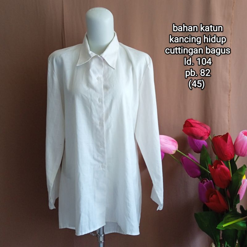 PRELOVED THRIFT KEMEJA WANITA // KEMEJA WANITA // PRELOVED KEMEJA // THRIIFT KEMEJA // THRIFT KEMEJA BEKAS-6