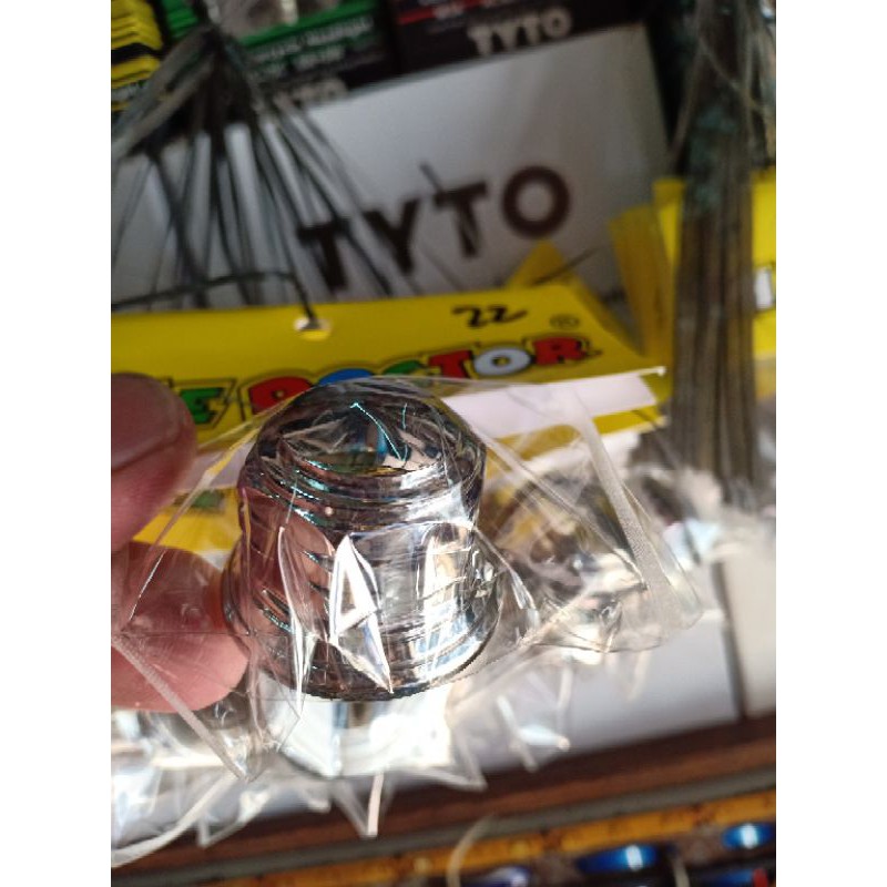 MUR AS RODA BELAKANG STAINLESS CHROME 22 MIO SPORTY MIO J JALU AS RODA BELAKANG MIO CHROME