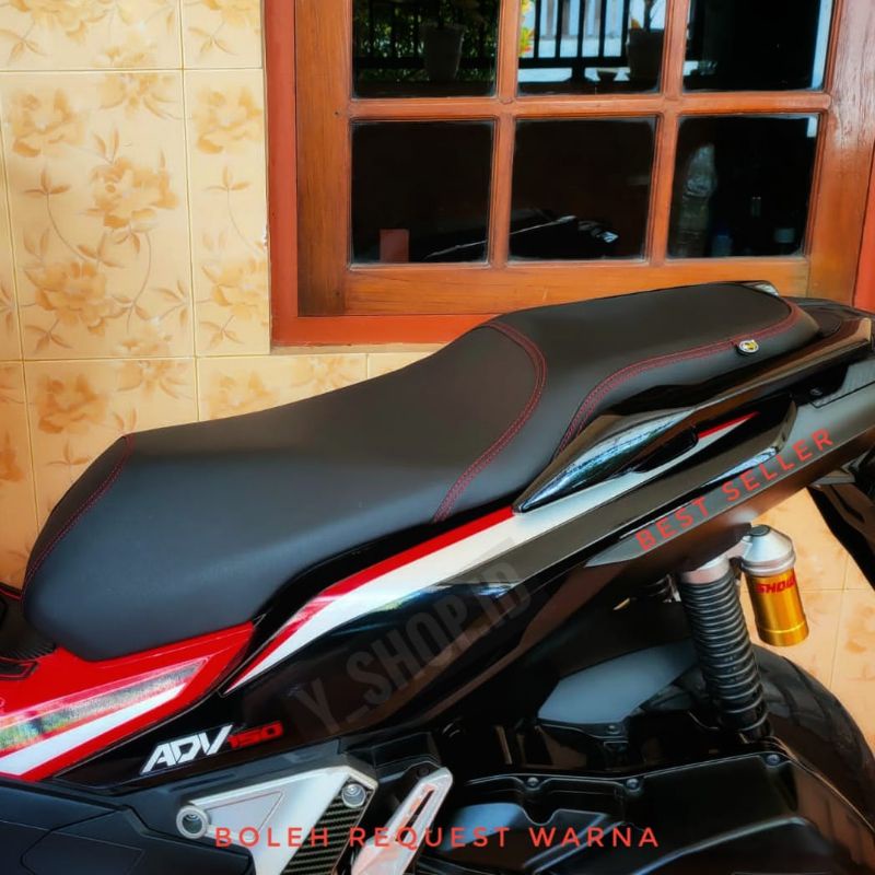 Jok Motor Adv 160 150 Model Ori Kulit MBtech Ori Anti Rembes
