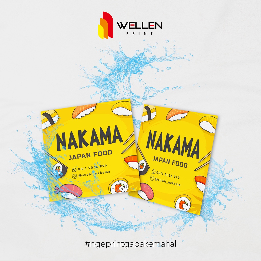 

WELLEN PRINT - Cetak Sticker Label Vynil Kotak Stiker Lebel Waterproof Kemasan 2