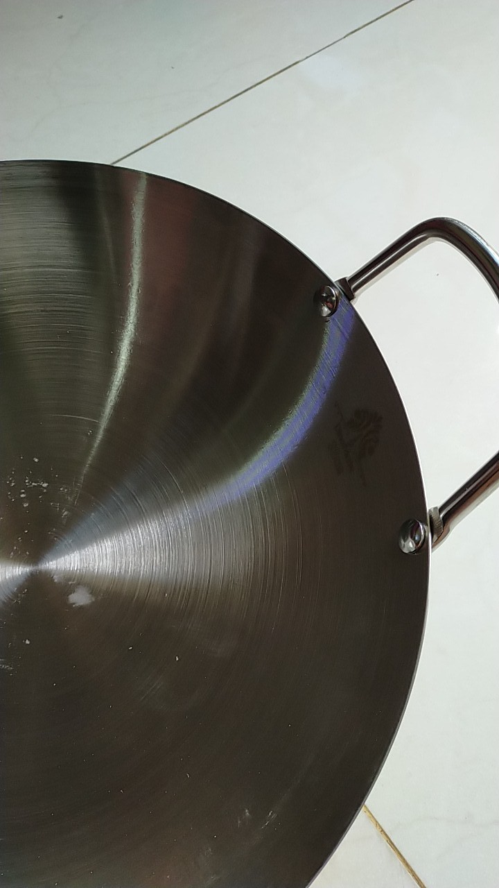 Kuali Stainless Tebal Anti Lengket 30cm,32cm,34cm,36cm