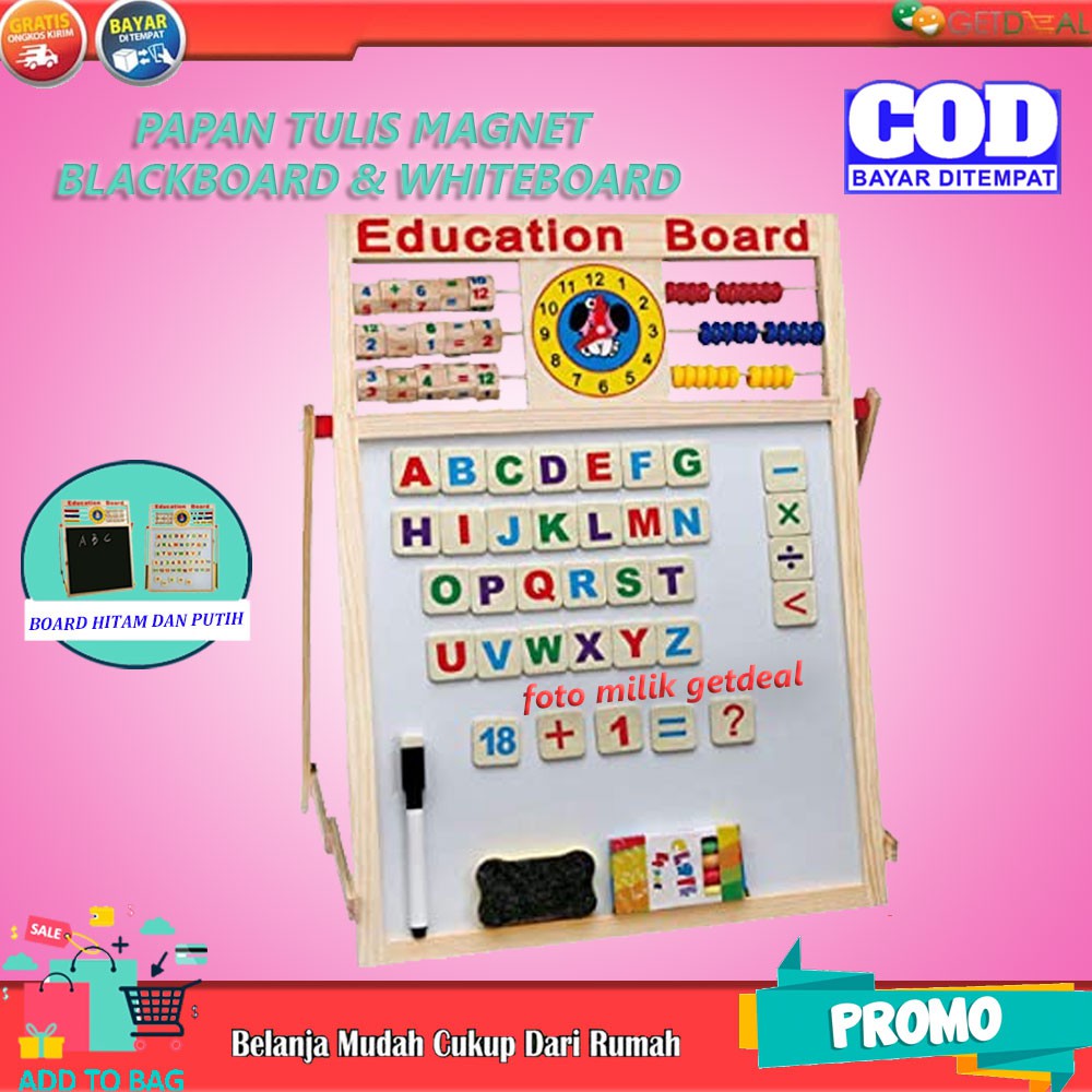 

# baru_ - Drawing Board Papan Tulis Dengan Magnet Learning Board Education Untuk Belajar Anak