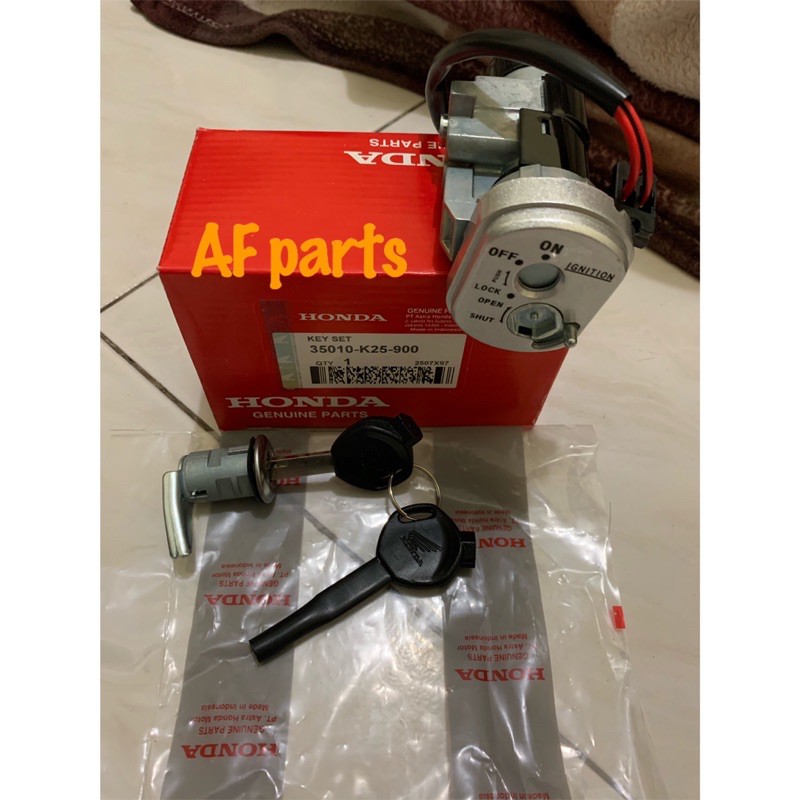 kunci kontak set + kunci jok Beat fi, beat new 2013-2014 K25 beat fi stater kasar-1