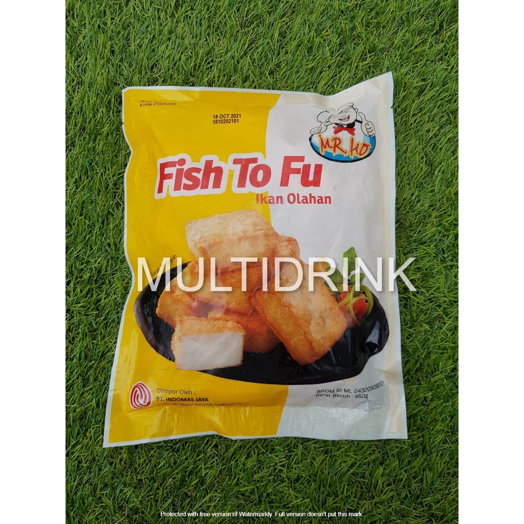 

TAHU SHABU FISH TOFU Mr.HO 450GR DAGING IKAN OLAHAN