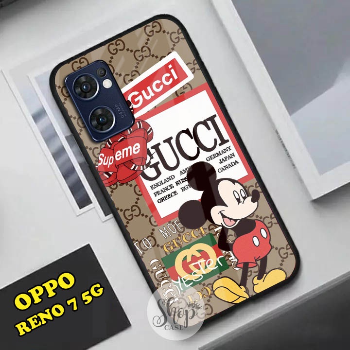 Softcase Glass Reno 7 5G - Case Reno 7 5G - Case Lucu - case Reno 7 5G - kesing Reno 7 5G - softcase