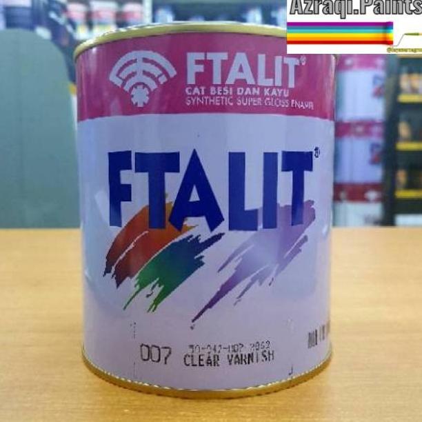 

Cat Ftalit Clear Varnish Transparan (1 Kg)