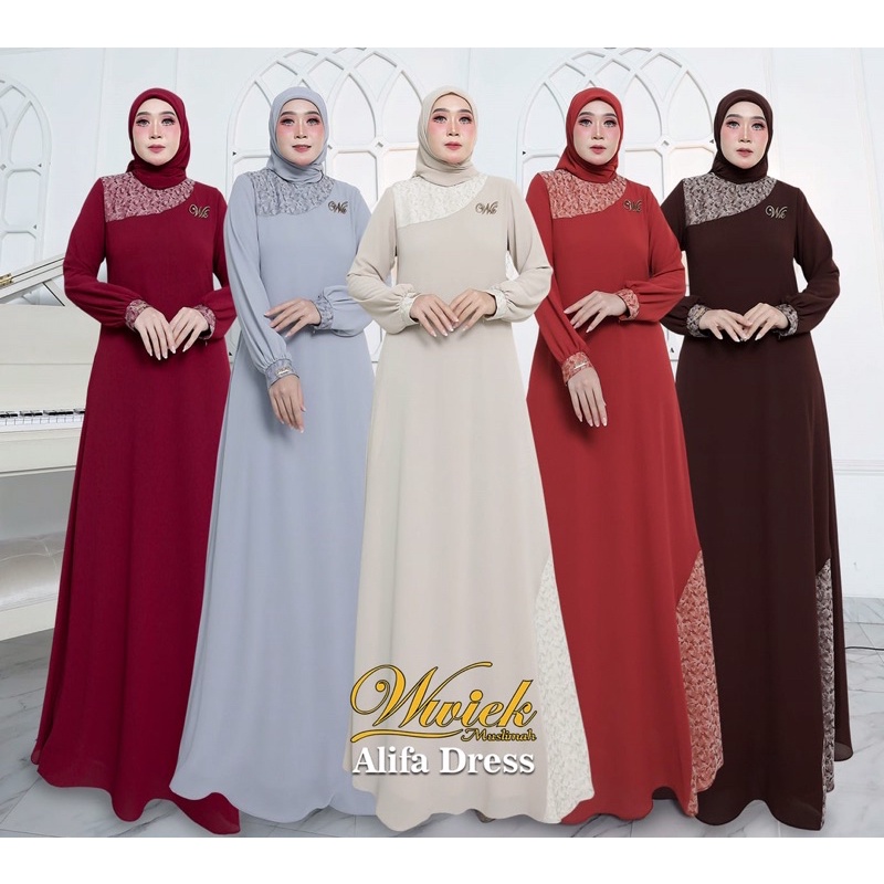 Alifa Dress by Wwiek muslimah