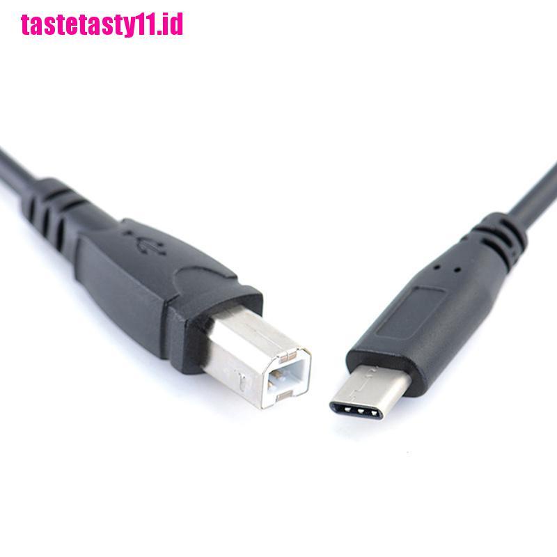 Kabel Data USB Tipe c Male Ke USB B Male Untuk Ponsel