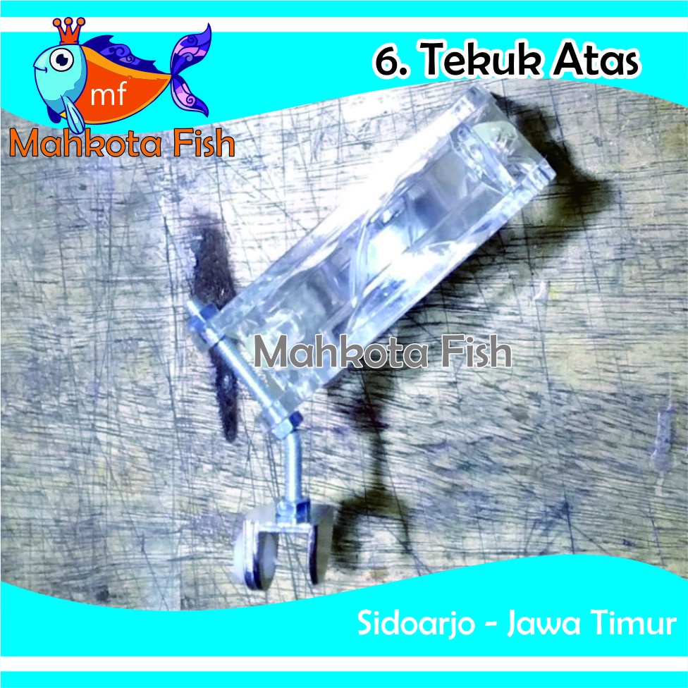 Penjepit Kipas Aquairum - Penjepit Fan Aquarium - Sandaran Kipas Aquarium - Dudukan Kipas Aquarium - Bracket Kipas Aquarium