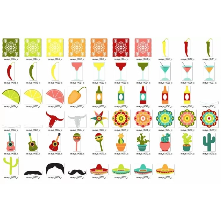 Cinco De Mayo Vector Clipart