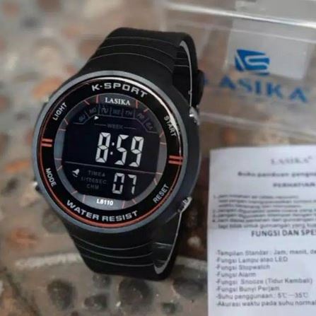 (BISA COD) JAM TANGAN PRIA ORIGINAL LASIKA L8110 TAHAN AIR /JAM TANGAN WATER