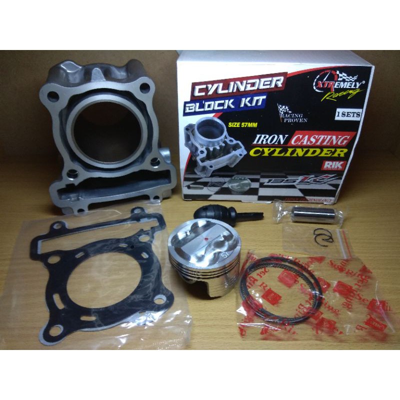 blok set XTR BORE UP MX 150CC VIXION MXKING XABRE